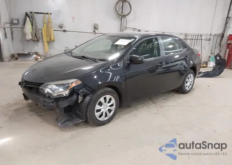 2014 Toyota Corolla L z USA, uszkodzony, nr VIN 2T1BURHE6EC107245